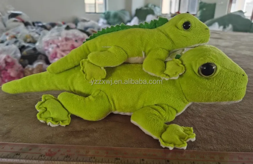 TigerHart Ignacio The Iguana - Over 6 Foot Long (Including Tail Measurement) Big St￭ Animal Plush Lizard