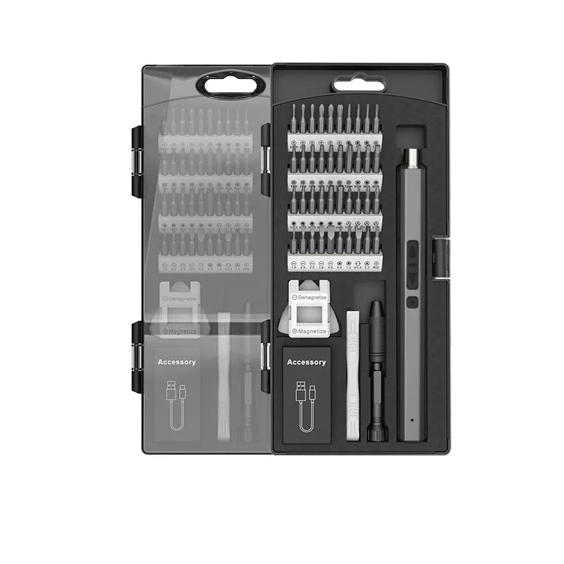 36 1 Cordless Mini Electric Screwdriver Battery Mobile Maintenance Tools Driver Bits Led Lights Kit Computer Industrial 1300RPM - detail 3