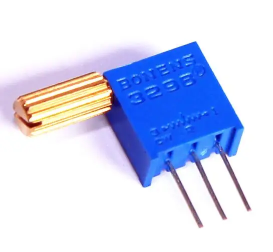 Blue Potentiometer Pinout - 10R Potentiometer 3296Z