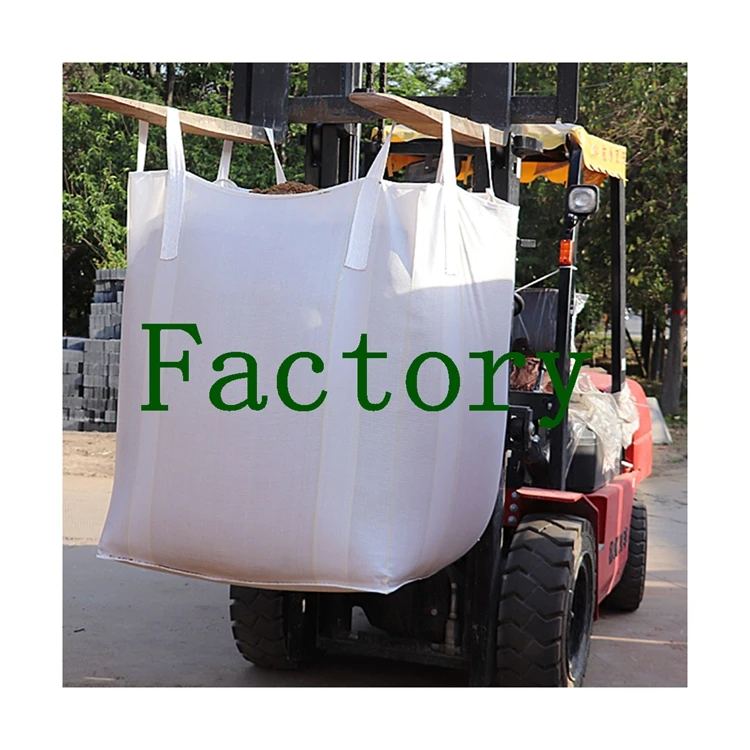 Polypropylene Fibc Pp Big Bag 2000kg Pp Woven Inner Corner 1 Ton Big