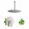 Brushed Nickel--Ceiling-Round