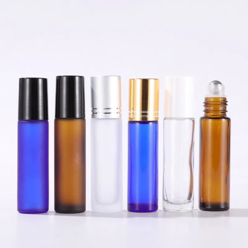 10ml Clear Essential Oil Glass Roll on Bottle Perfume Bottle for Essential Oil