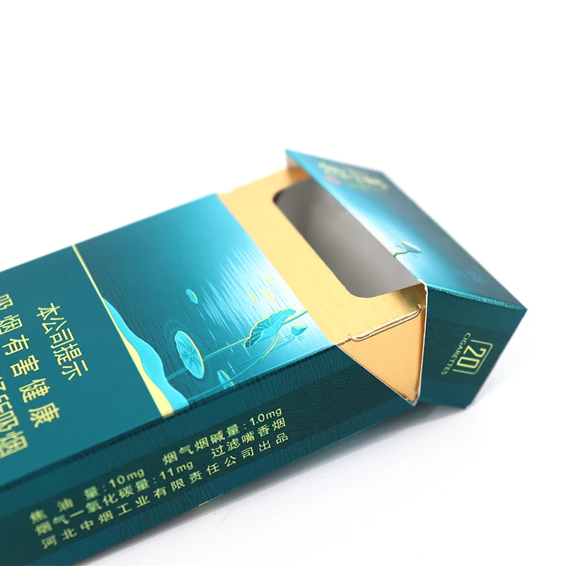 10 20 Disposable Paper Cigarette Pack Box Custom Paper Empty Blank