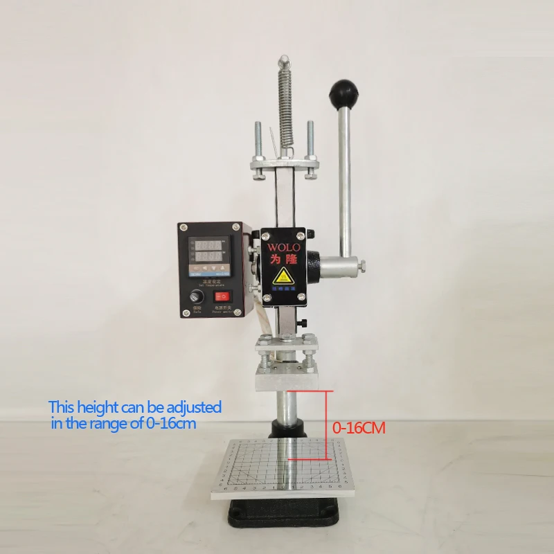 Multi-function Digital Display Hot Stamping Machine for Logo Making on Leather Wood and Paper Leather Embossing Machine