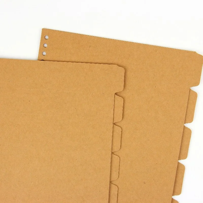 Разделитель для вкладышей из крафт-бумаги 20/26