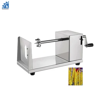 Potato Portable Tornado Cutting Machine Manual Tornado Potato Spiral Cutter Machine