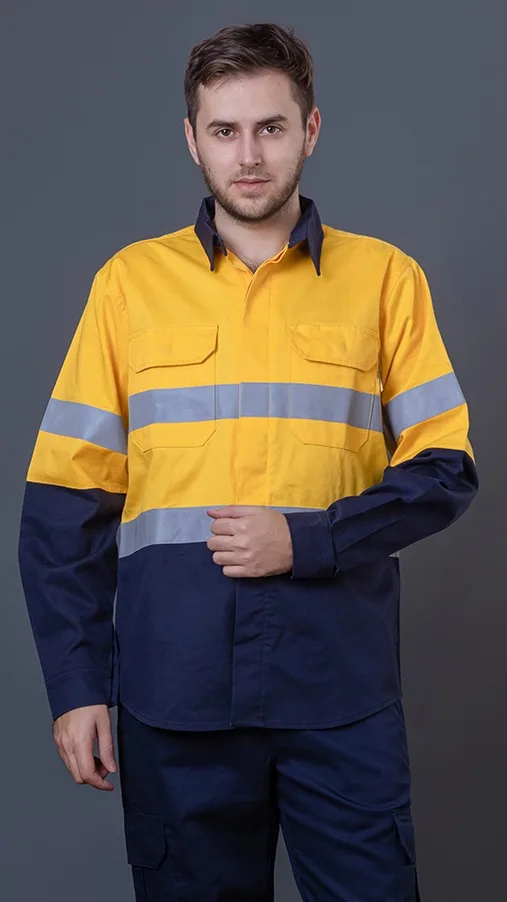 Cheap Mining Safety Wearing Work Clothes Cotton Ropa Frc Para Trabajar