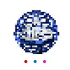 Boule rotative [Grande batterie] - Bleu