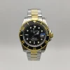 Two-Tone Gold Case+Black Dial