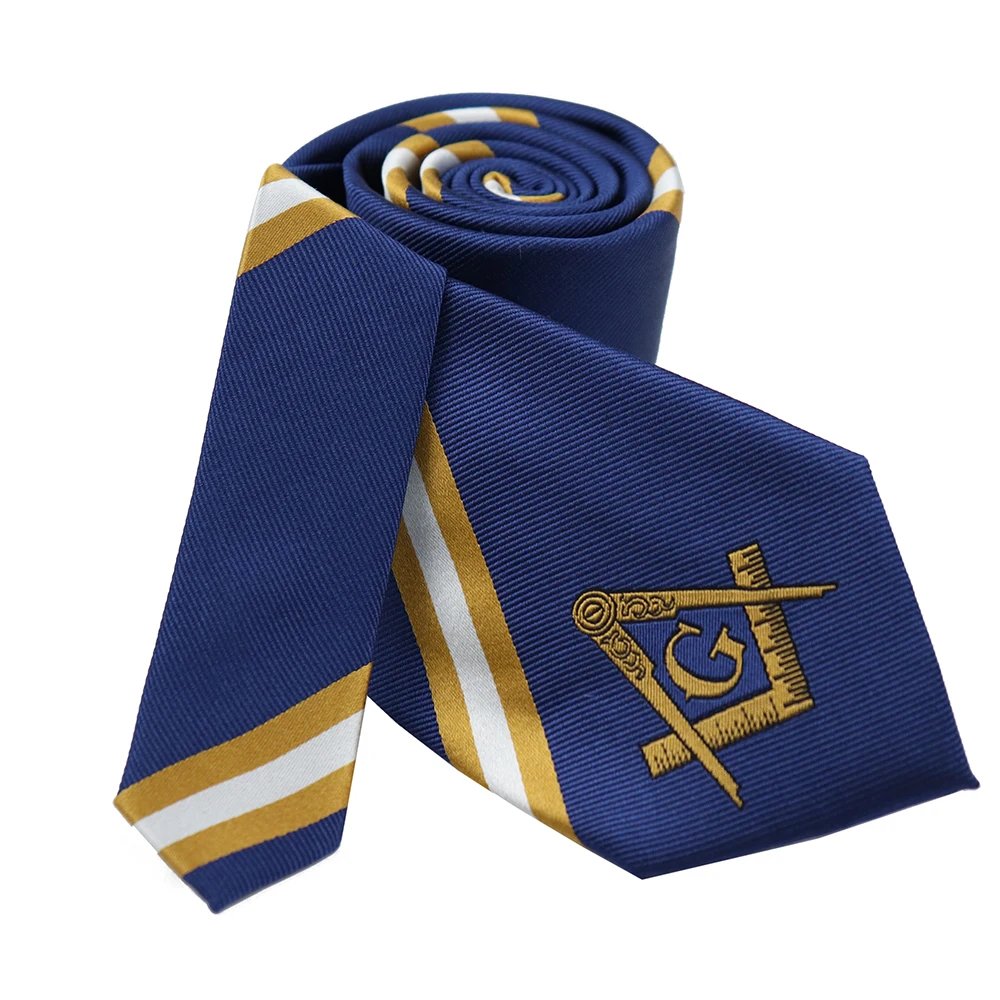 masonic silk tie