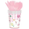20 gobelets en papier par paquet