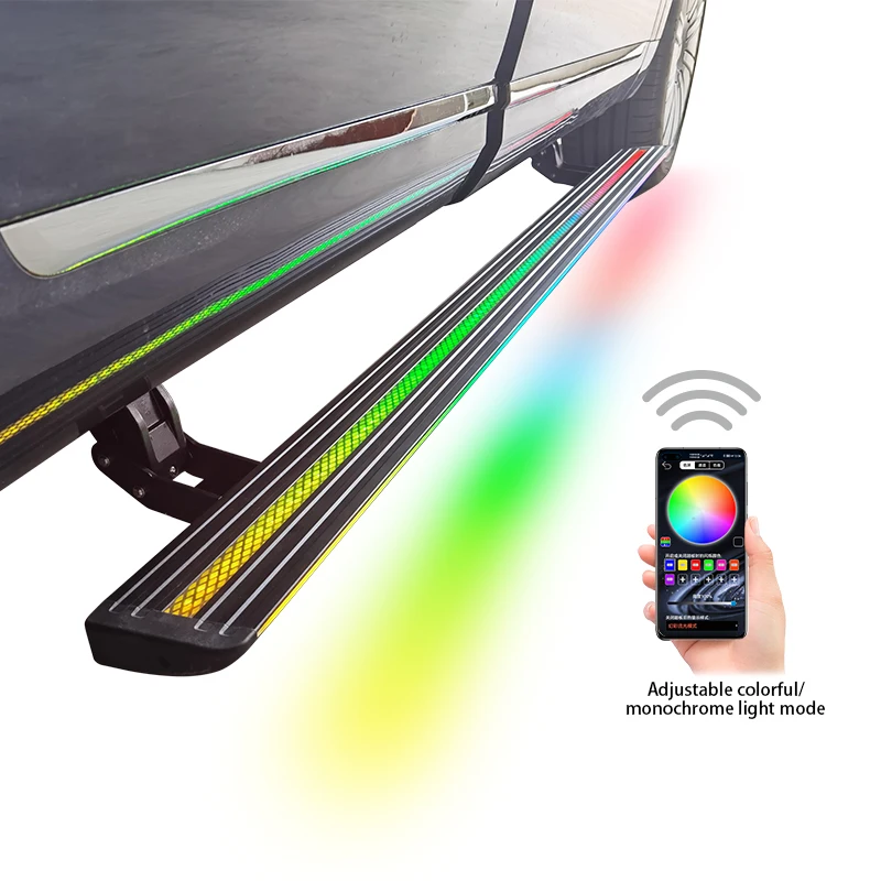 Factory Aluminum Alloy Automatic Retractable Power Running Boards Electric Side Steps for HYUNDAI NEXO