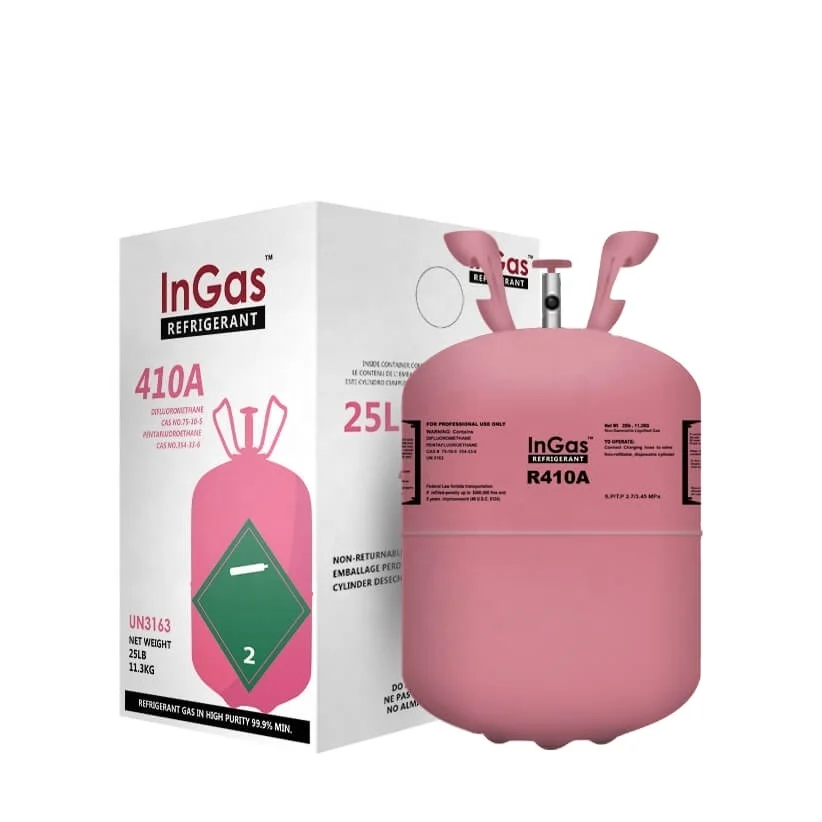 R410a Mix Refrigerants Refrigerant Gas For Air Conditioning Iso Tank