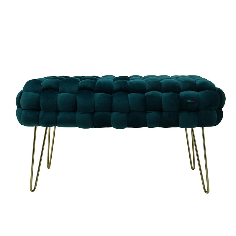 Wholesale Hot Sale Modern Style Bedroom Furniture Bench Entryway Bench Seat Living Room Bed Bedroom Sitting Ottoman Bench