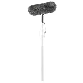 BOYA BY-WS1000 Professional Furry Outdoor Microphone Windscreen Windshield and Suspension System for Most Shot Gun Microphone product image