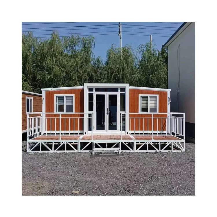Heavy Snowmontage Prefabricated House Expandable Steel and Sandwich Panel Container