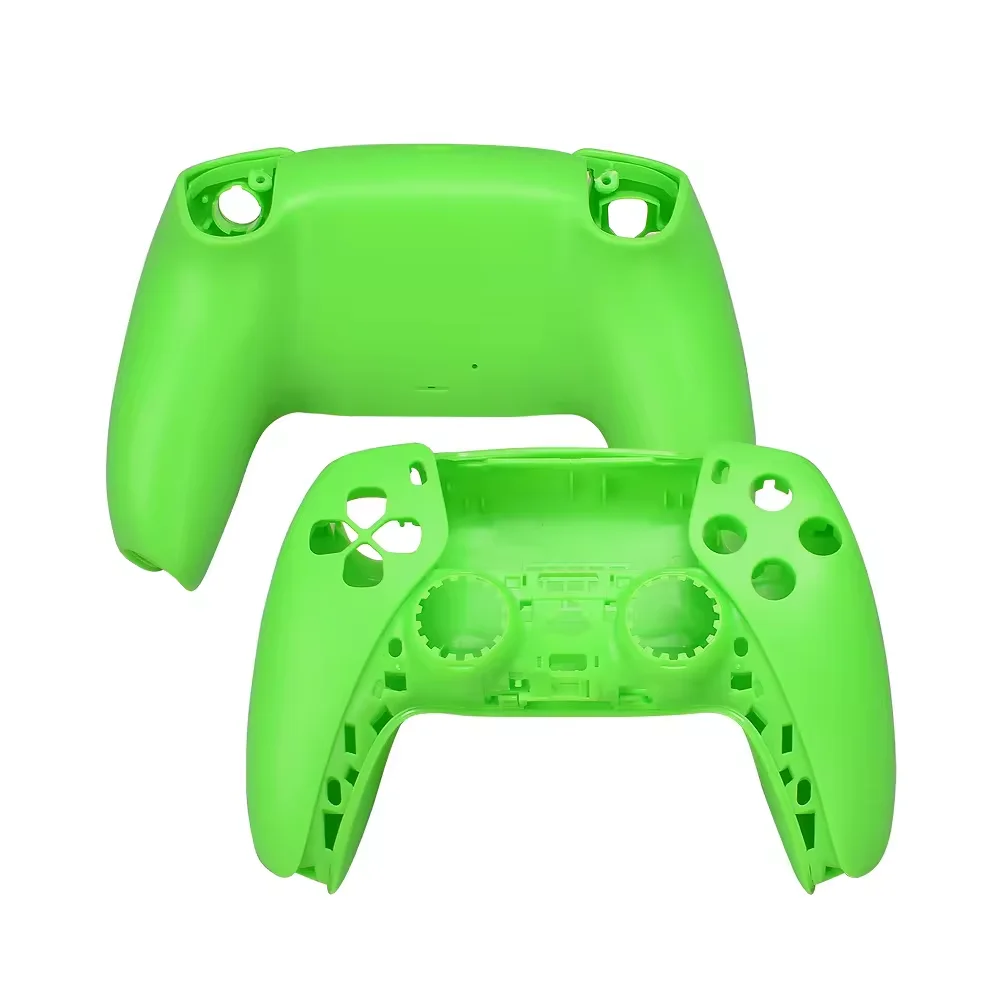 Game Protector for PS5 Gamepad Front and Back Colorful Skin Plastic Protective Shell Case for PS5 Controller Cover