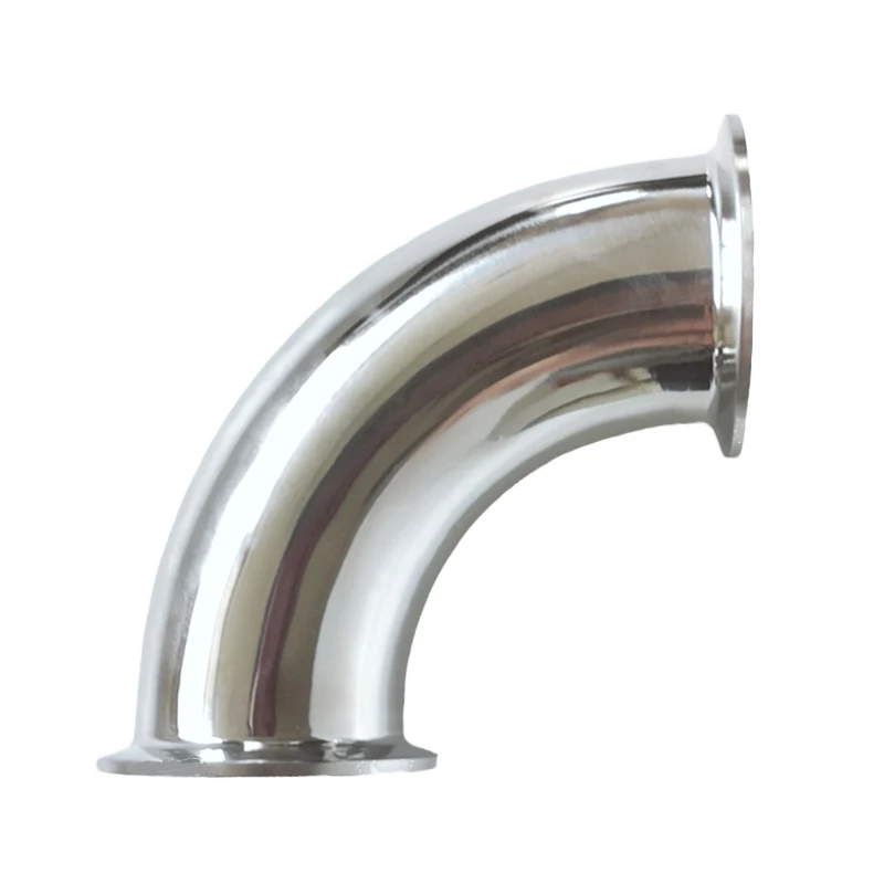 304 316L Sanitary Stainless Steel Pipe Fitting 90 Degree Welding Elbow