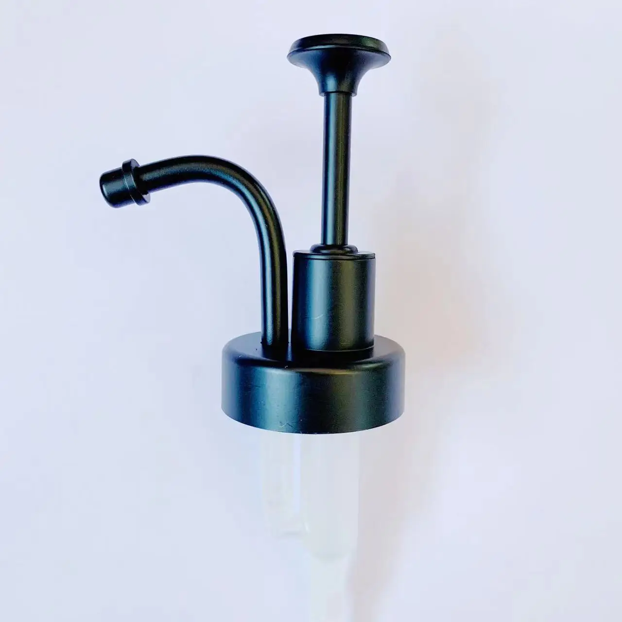 33mm Syrup Pump With Ss Nozzle Pump Glass Syrup Dispensers For Coffee