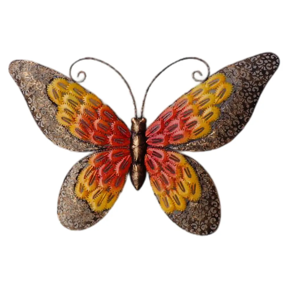 Metal wall  butterfly design