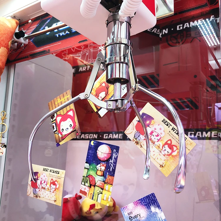 Coin Operate Claw Machine 1 Player II Toy Crane Claw Vending Game Machine for Family Entertainment