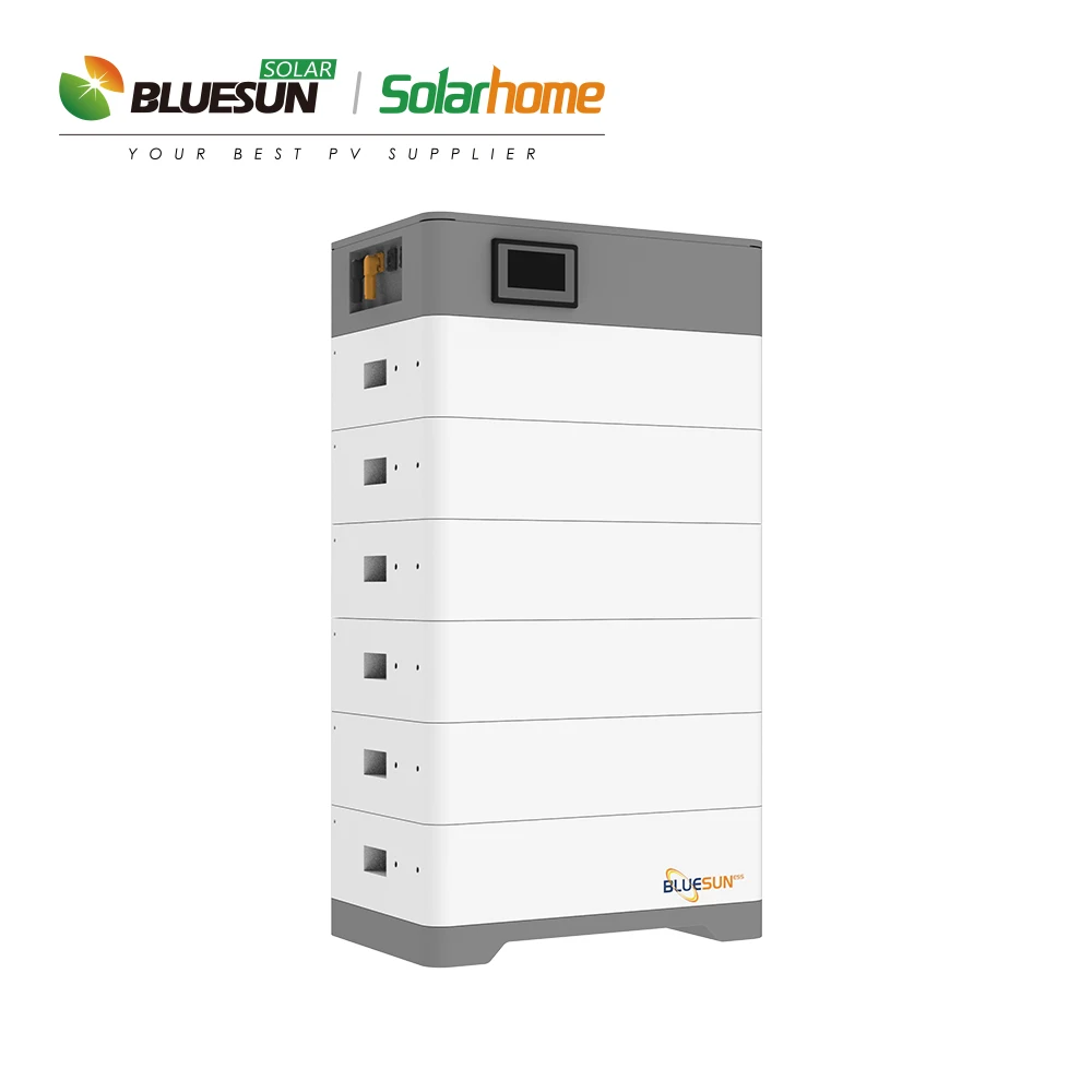 BLUESUN Stack Battery Solar Systems 48V 156V Lithium Batteries 25kWh Battery Solar System for House