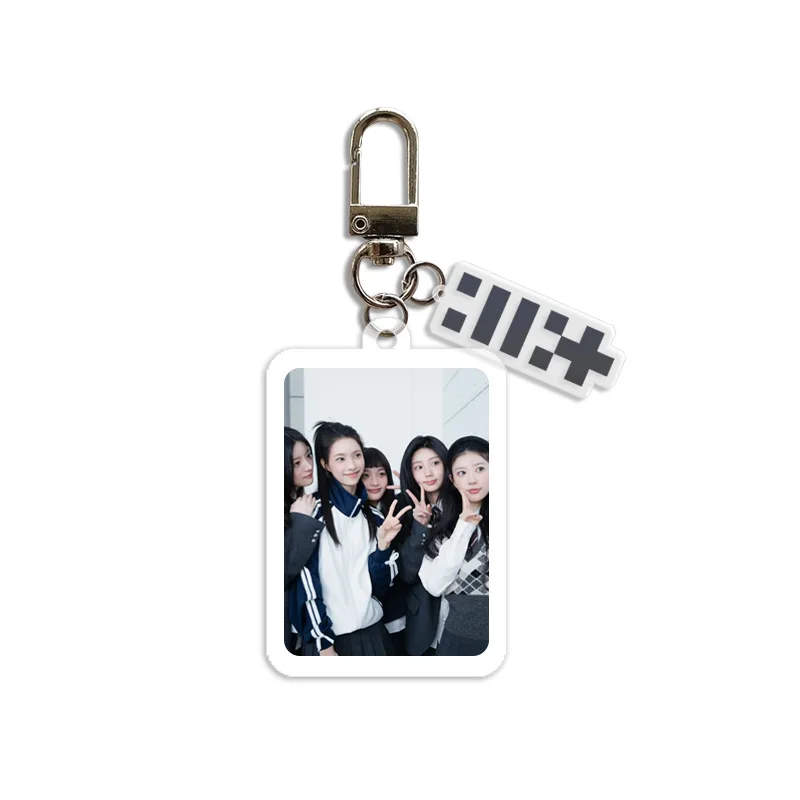 KPOP Idol ILLIT Super Real Me Plastic Keyring Acrylic Keychain