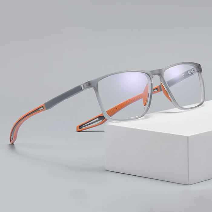 Full Rim Square Optical Glasses Men Frame Sports Prescription