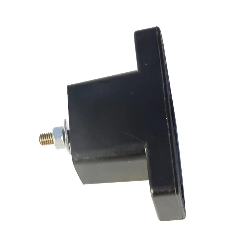 4 Cuscinetti Isolatori In Gomma Antivibranti – Piedini Ammortizzatori 7x7 Cm, Per Condizionatori E Pompe