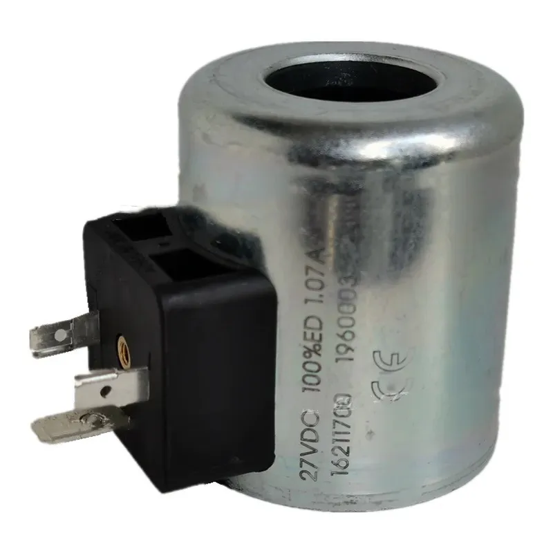 27VDC 12VDC 24VDC Hydraulic Main Pump Winding 16211500 16211600 16211700 16211400 Solenoid Valve Coil for YC85 Excavator
