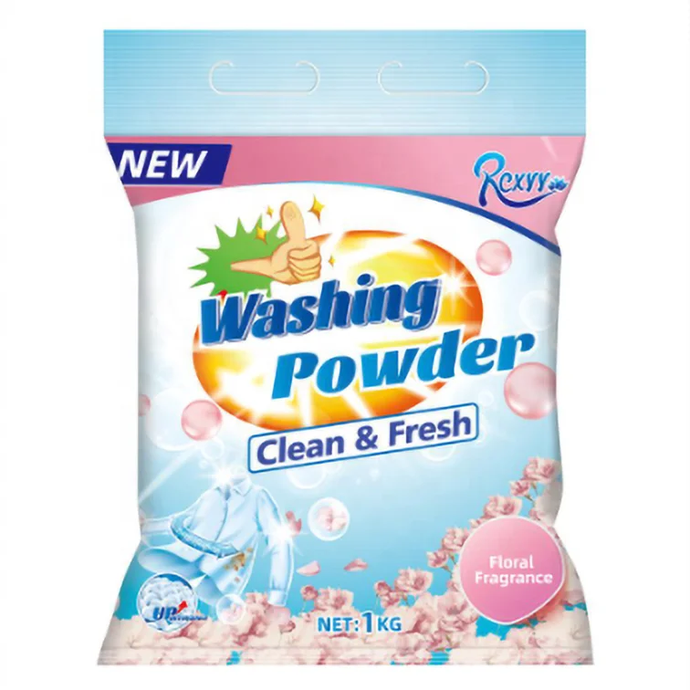 Wholesale Bulk Factory High Quality Rich Foam 1KG laundry Soap Washing Powder Detergent with Lemon Fragrance