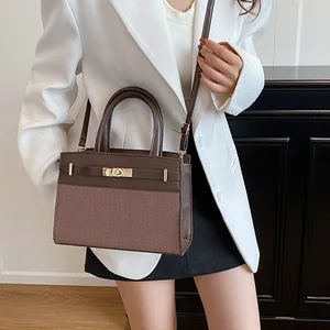Female PU Leather Casual Saddle Bag Solid Color Vintage Shoulder Bag Versatile Crossbody Bag Women Commuting Shopping Bag