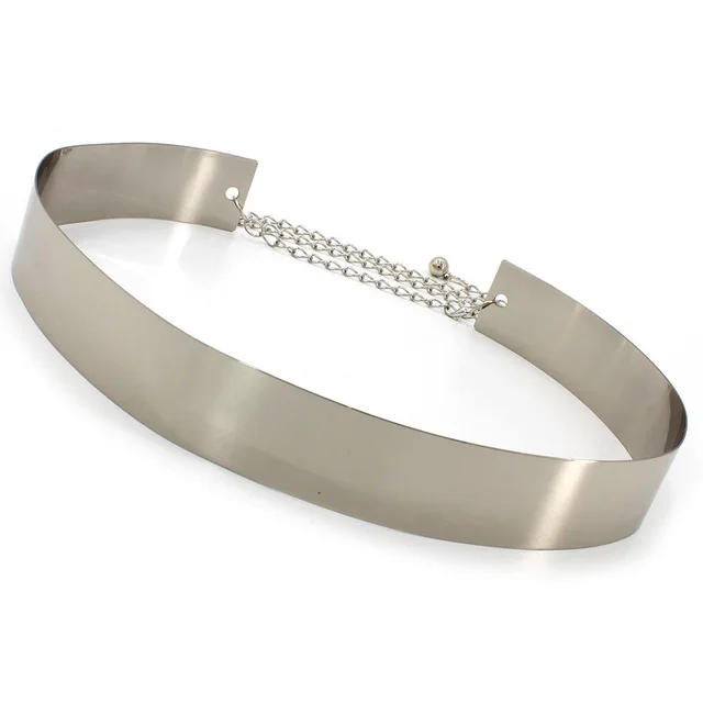 metal waist belt for dress Gold Metal Chunky Waist Belt