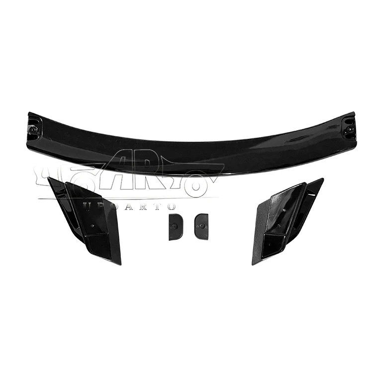 Haosheng Car Spoilers Factory ABS Carbon Fiber Rear Wing Spoiler for Toyota Prius ZVW 30 ROWEN Tommykaira Style 2005-2012