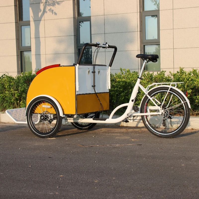 非電動 三輪 大人用 カーゴバイク 自転車 人力車 ペディキャブ ペダル 