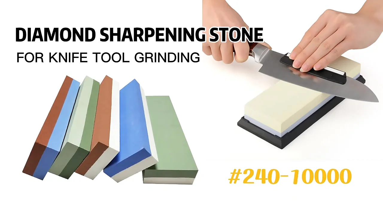 Whetstone 400/1000 3000/8000 Sharpening Stone 2 Side Knife Sharpener
