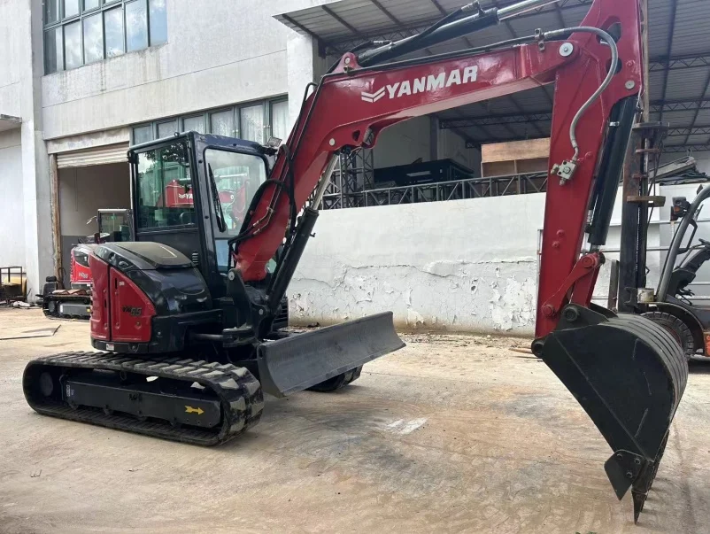 Automatic  5 Tons YANMAR VIO55  Mini Used Excavator yanmar 55 Digger Japan Brand Used Hydraulic Crawler Excavators