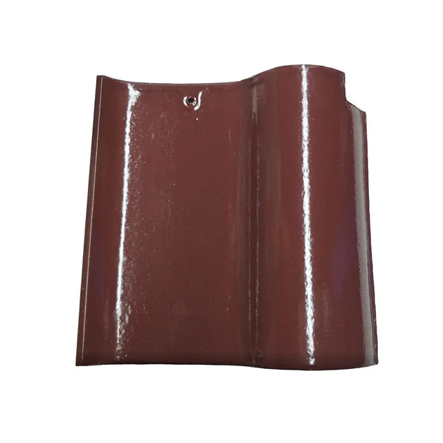 Spanish Glazed Ceramic Roof Tile Clay Roofing Sheet S Shape Villa Tile