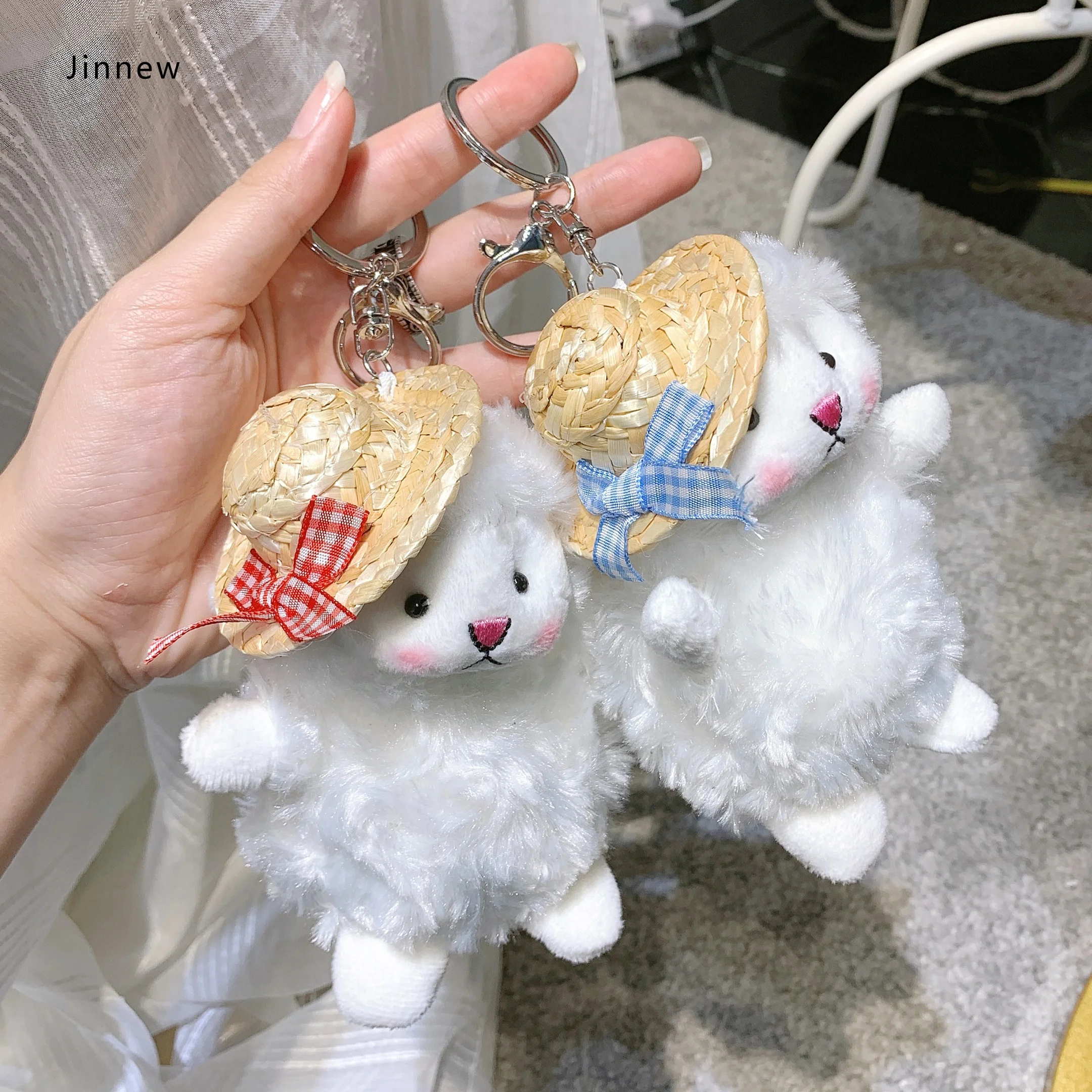 かわいい麦わら帽子子羊かわいい羊baebaaスクールバッグペンダントクリエイティブぬいぐるみキーホルダー卸売ホリデーギフト Buy かわいい わら帽子子羊 かわいい羊バッグペンダント クリエイティブぬいぐるみペンダントキーホルダー小さなギフト Product On Alibaba Com