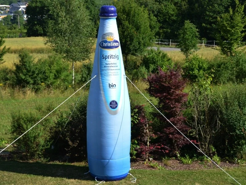 Fully Printed and Fully Customizable Giant Inflatable tank Energy tank 20' Analog Replica with Blower and logo for Sale