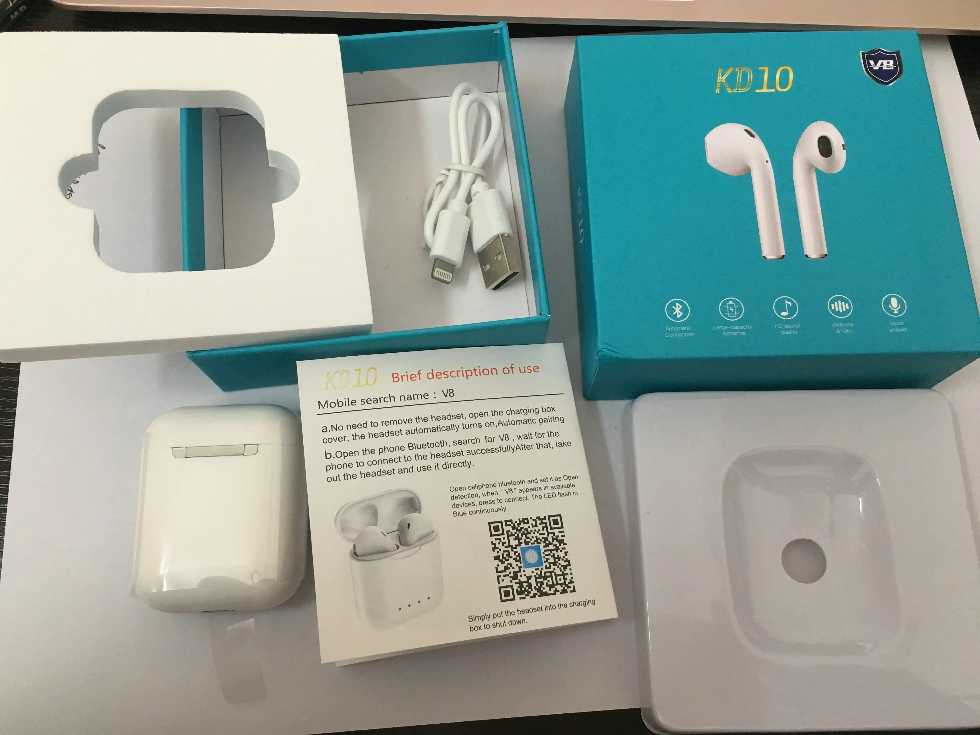 Wireless Earbuds Earphone,Headphones 