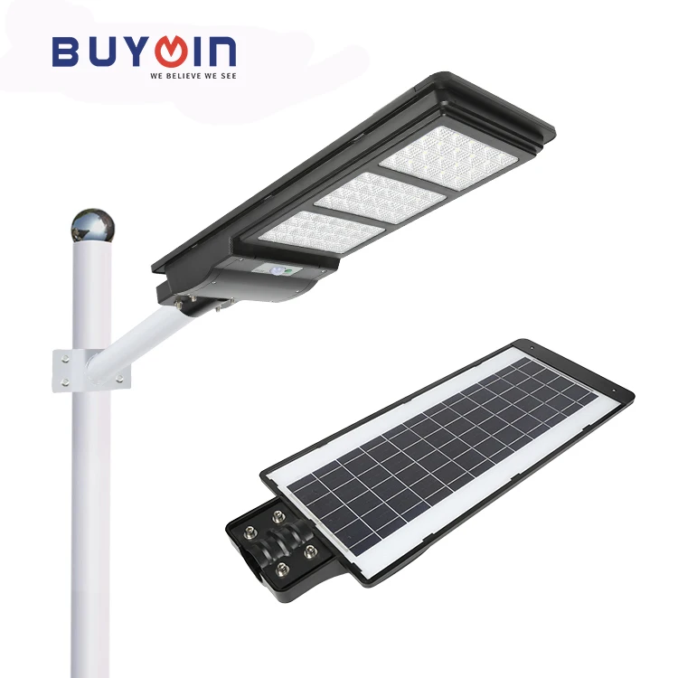 Наружное освещение уличная дорожная лампа на солнечной батарее садовые фонари с датчиком движения отражатель светодиодная 120 Вт все в