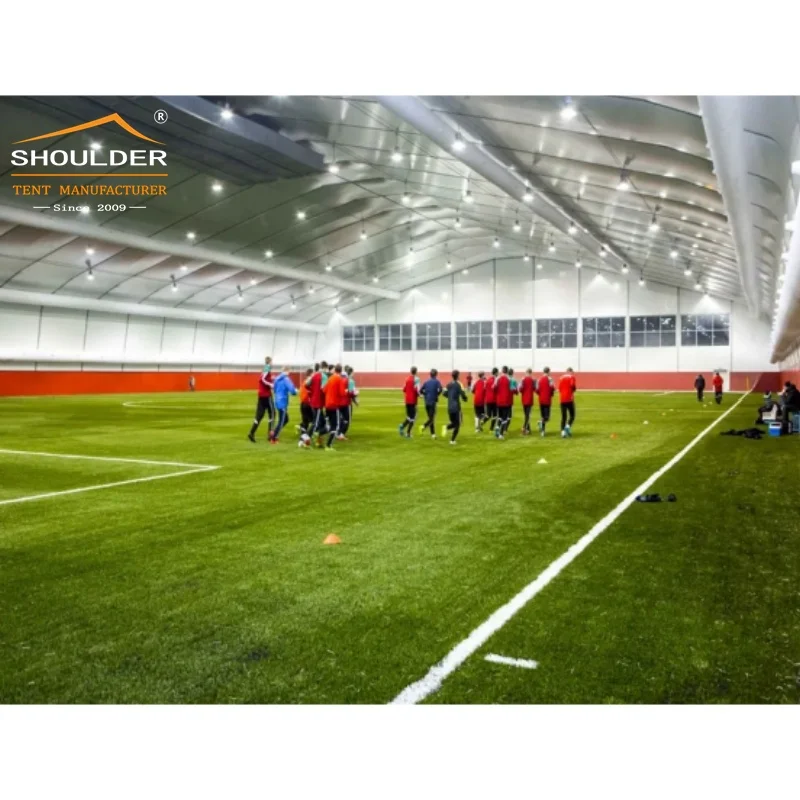 Large Sport Events Tents Football Field Tent Aluminum Frame and PVC Cover Big Marquee Swim Pickleball Tennis Court Outdoor Tents