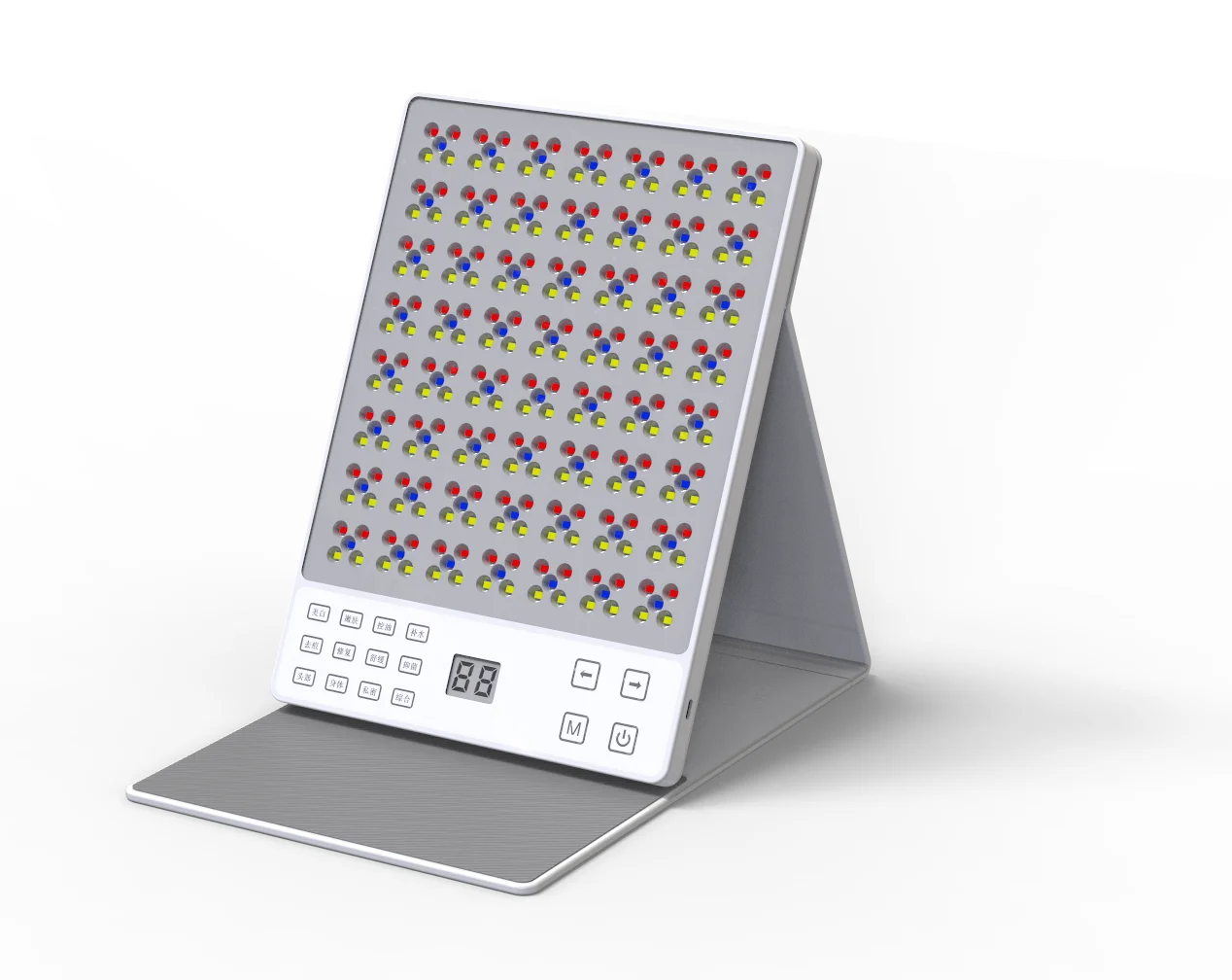 New High Powered Red Light for Home Use 660nm 850nm Near Infrared Light Therapy Device with Timer and Stand for Skin Beauty