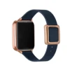 Midnight blue-rose gold buckle