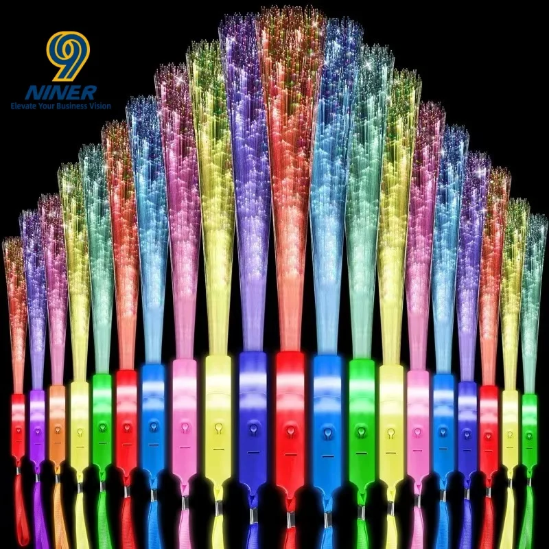 LED Luminous Fiber Optic Stick Fluorescent Stick, Concert bar Cheering Atmosphere Props