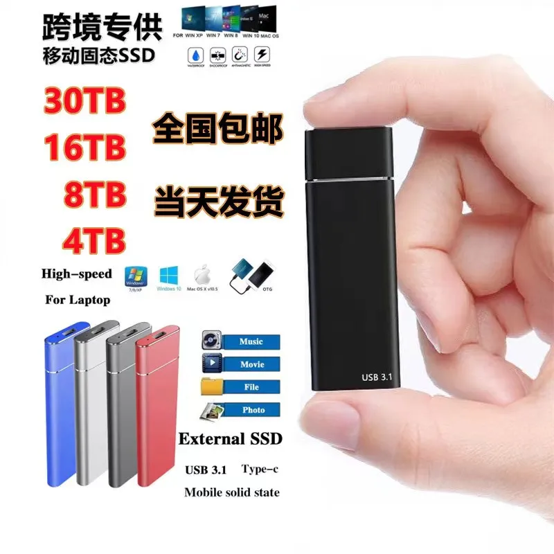 Portable 4TB SSD Type-C USB 3.1 Hard Disk - Image 6