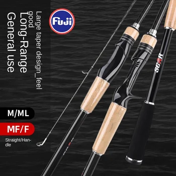 Fuji Guide Ring Accessories Lu Ya Rod Two Cross Carbon Cloth Remote Cone Large Taper Tips Sea Fishing Siniperca Chuatsi Fish Rod – Rod – view 3