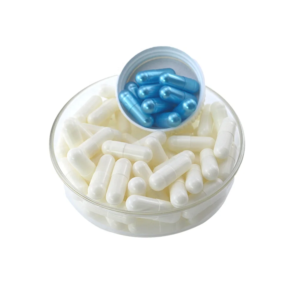 Size 00 0 1 2 3 4 Pink/white Vacant Hard Gelatin Capsules Pill