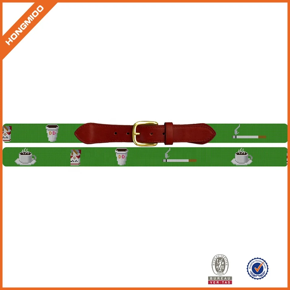 China Factory New Design Competitive Price Cowhide Leather Needlepoint Belt Customize Belts for Men Women Children
